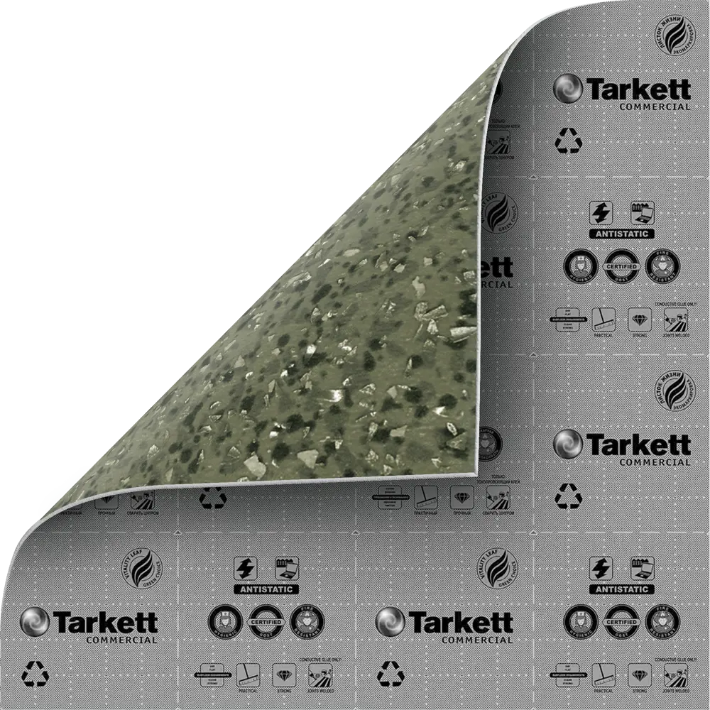 Фото 4 Линолеум коммерческий гетерогенный антистатический Tarkett ACCZENT MINERAL AS 100003 3 м (60 м2) Фото 4 Линолеум коммерческий гетерогенный антистатический Tarkett ACCZENT MINERAL AS 100003 3 м (60 м2)