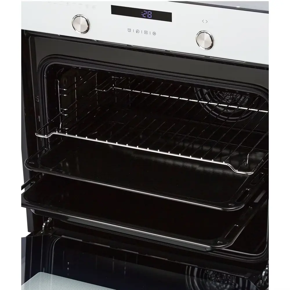Фото 3 Электрический встраиваемый духовой шкаф Midea MO78101CGW 59.5x59.5x57.5 см цвет белый Фото 3 Электрический встраиваемый духовой шкаф Midea MO78101CGW 59.5x59.5x57.5 см цвет белый
