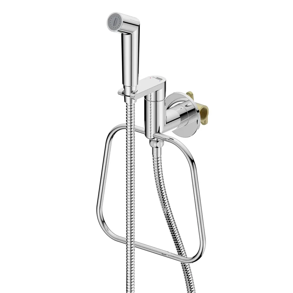 Фото Гигиенический душ KONSENSA Нарни KA2401, набор со смесителем, цвет хром