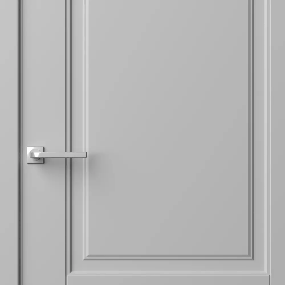 Фото 2 Дверь межкомнатная глухая Прадо-12 90x190 см эмаль цвет гейнсборо с замком и петлями Фото 2 Дверь межкомнатная глухая Прадо-12 90x190 см эмаль цвет гейнсборо с замком и петлями