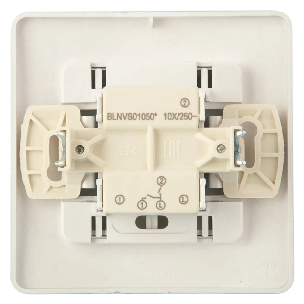 Фото 3 Выключатель встраиваемый Systeme Electric Blanca 2 клавиши цвет алюминий Фото 3 Выключатель встраиваемый Systeme Electric Blanca 2 клавиши цвет алюминий