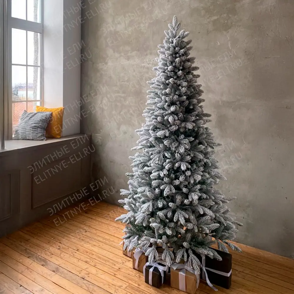 Фото 4 Ель новогодняя искусственная Max christmas ЕТРЛЗ 25 Тверская заснеженная 250 см