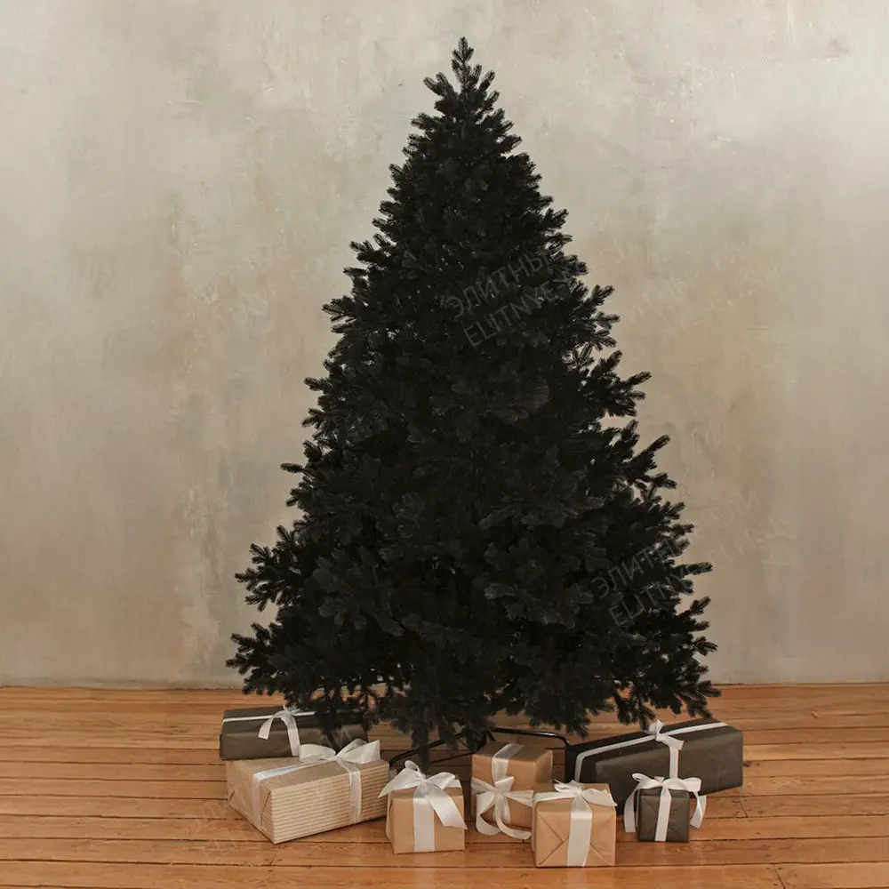 Фото Ель новогодняя искусственная Max christmas ЕЧР 15 Черная 150 см Фото Ель новогодняя искусственная Max christmas ЕЧР 15 Черная 150 см