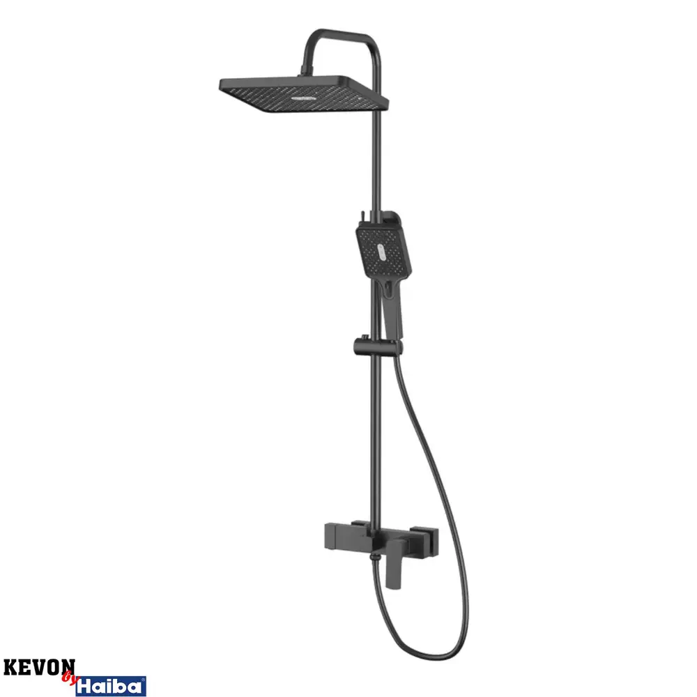 Фото 2 Душевая система KEVON KVHB24512-7 цвет черный