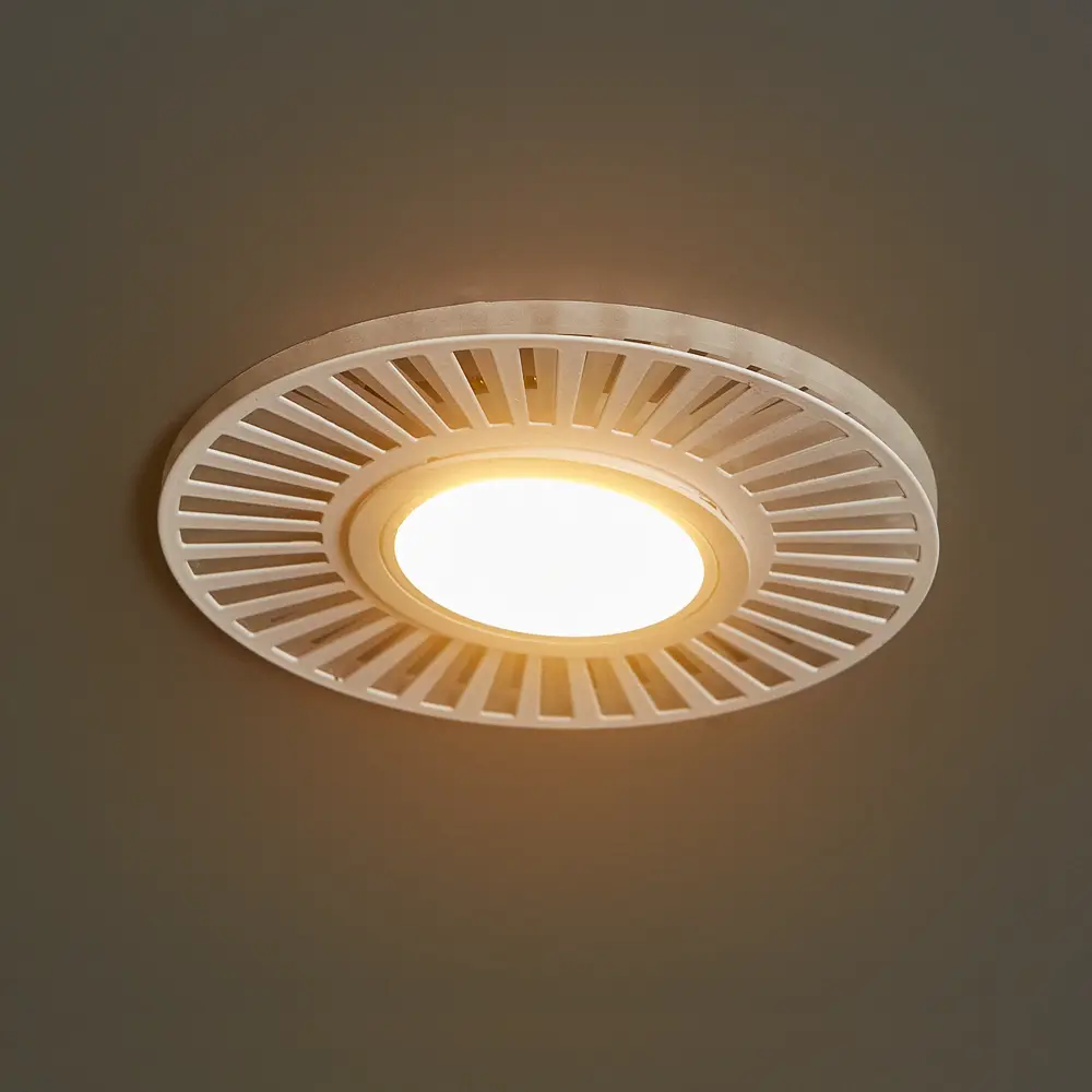 Фото 4 Светильник точечный встраиваемый круглый Gauss Backlight BL136 с LED-подсветкой под отверстие 65 мм, 1.5 м², цвет белый Фото 4 Светильник точечный встраиваемый круглый Gauss Backlight BL136 с LED-подсветкой под отверстие 65 мм, 1.5 м², цвет белый