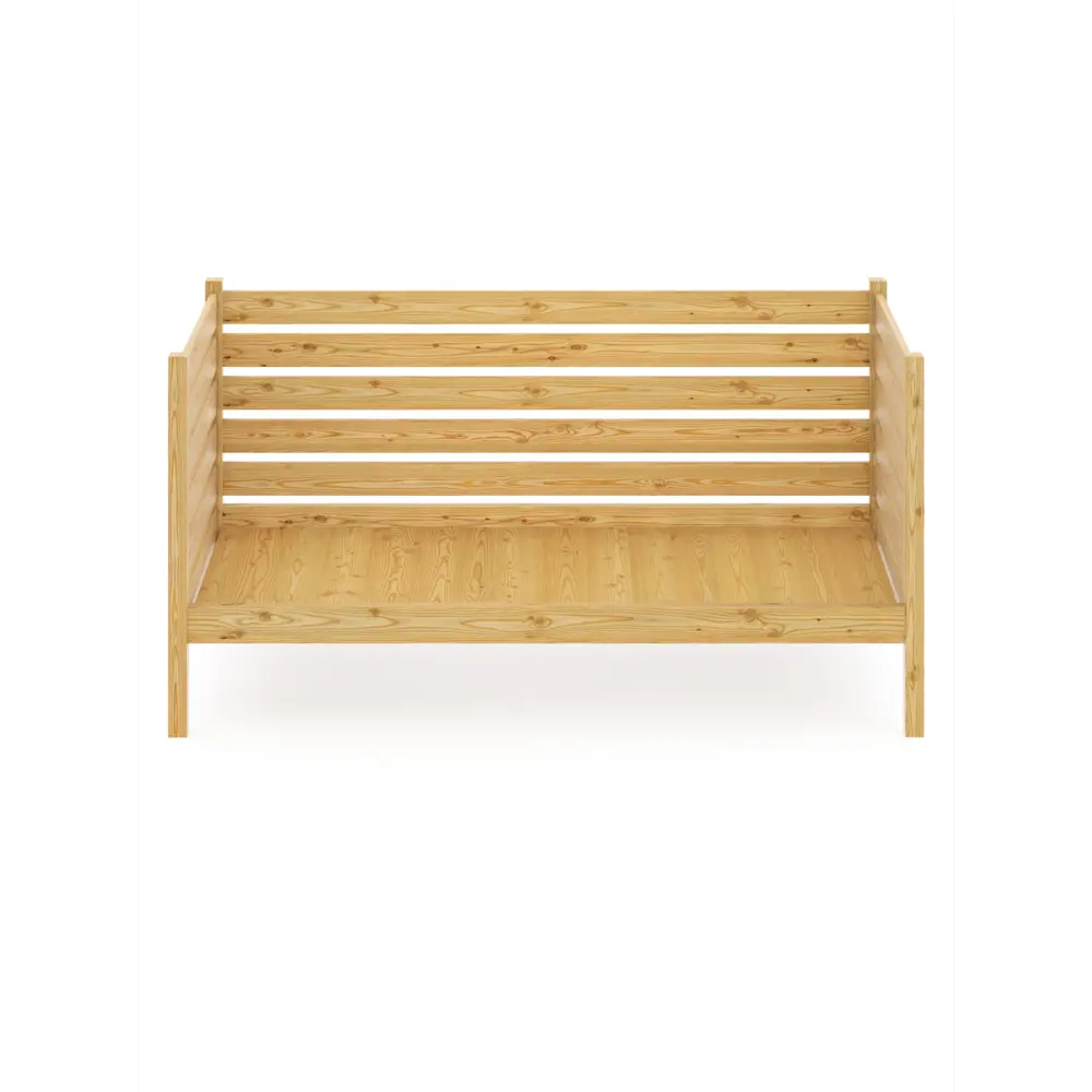 Фото Тахта Solarius сплошное основание и высокие бортики 110x101x180 см сосна без покрытия цвет бежевый Фото Тахта Solarius сплошное основание и высокие бортики 110x101x180 см сосна без покрытия цвет бежевый