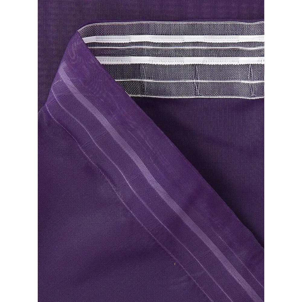 Фото 9 Тюль Helga Базовая коллекция HH206972-270 на шторной ленте 270x300 см цвет белый, фиолетовый