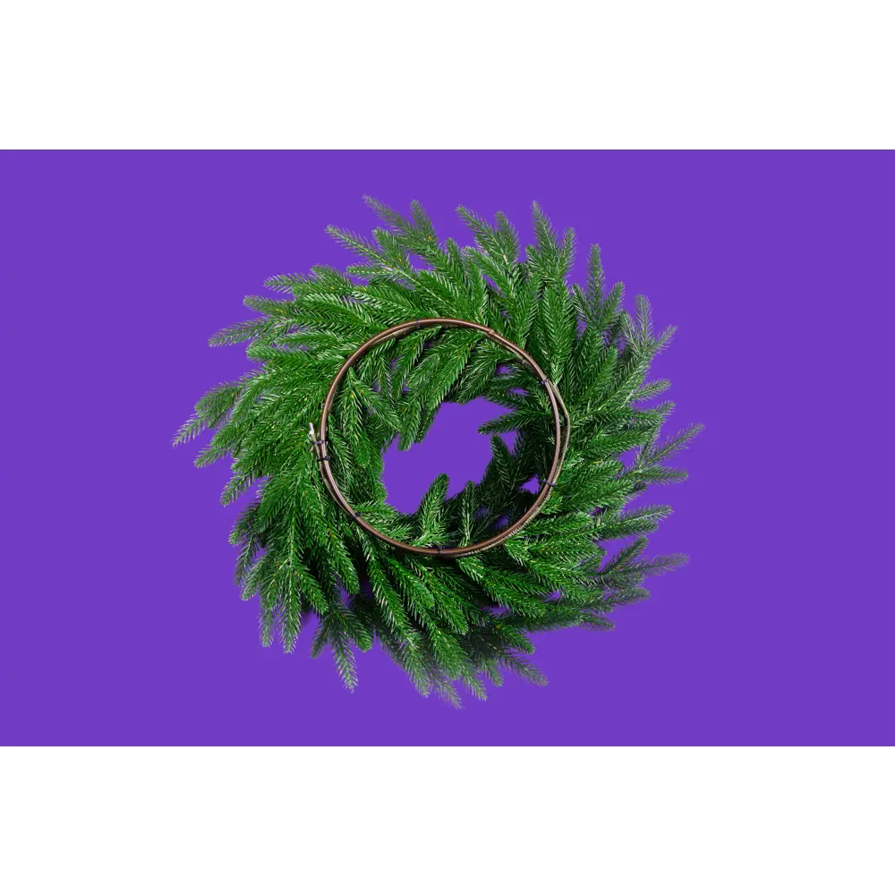 Фото 4 Рождественский венок Crystal trees KP22045-В ø 45 см с декором Фото 4 Рождественский венок Crystal trees KP22045-В ø 45 см с декором