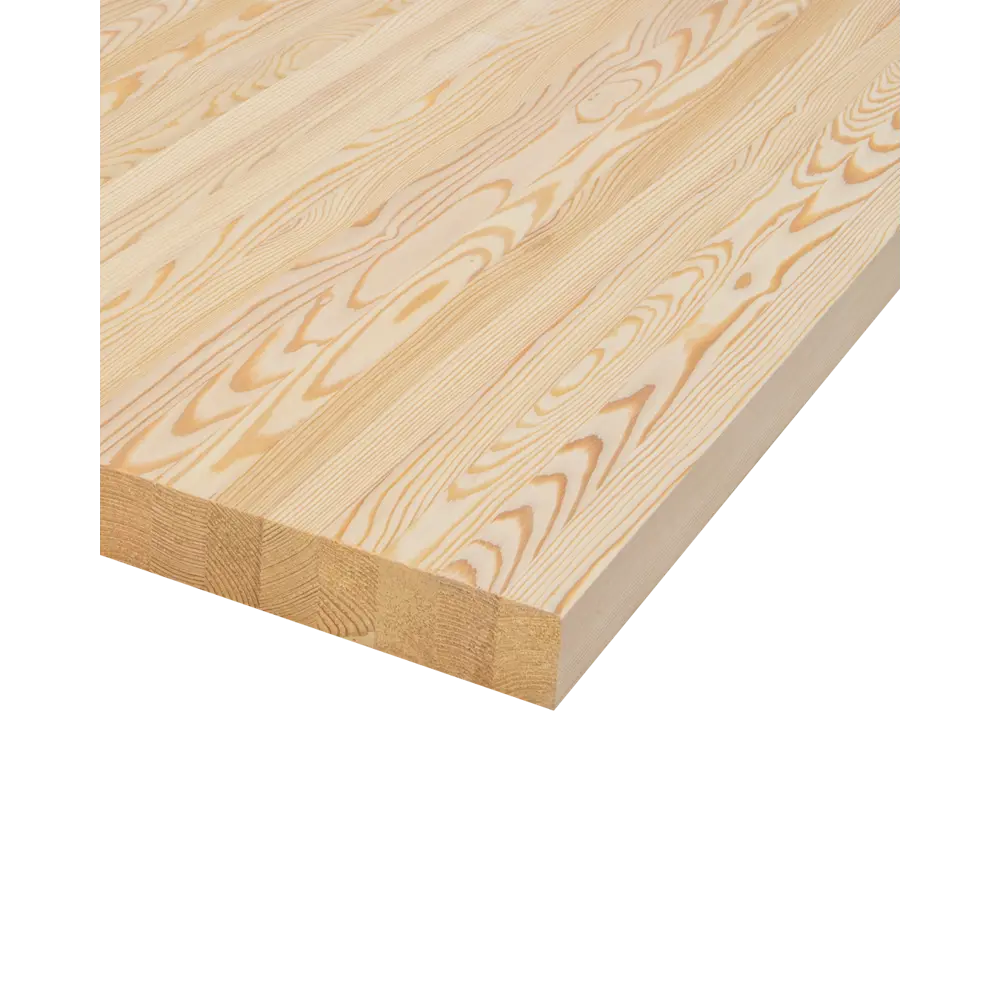 Фото 3 Мебельный щит Дом дерева 40x100x4 см лиственница сорт Экстра