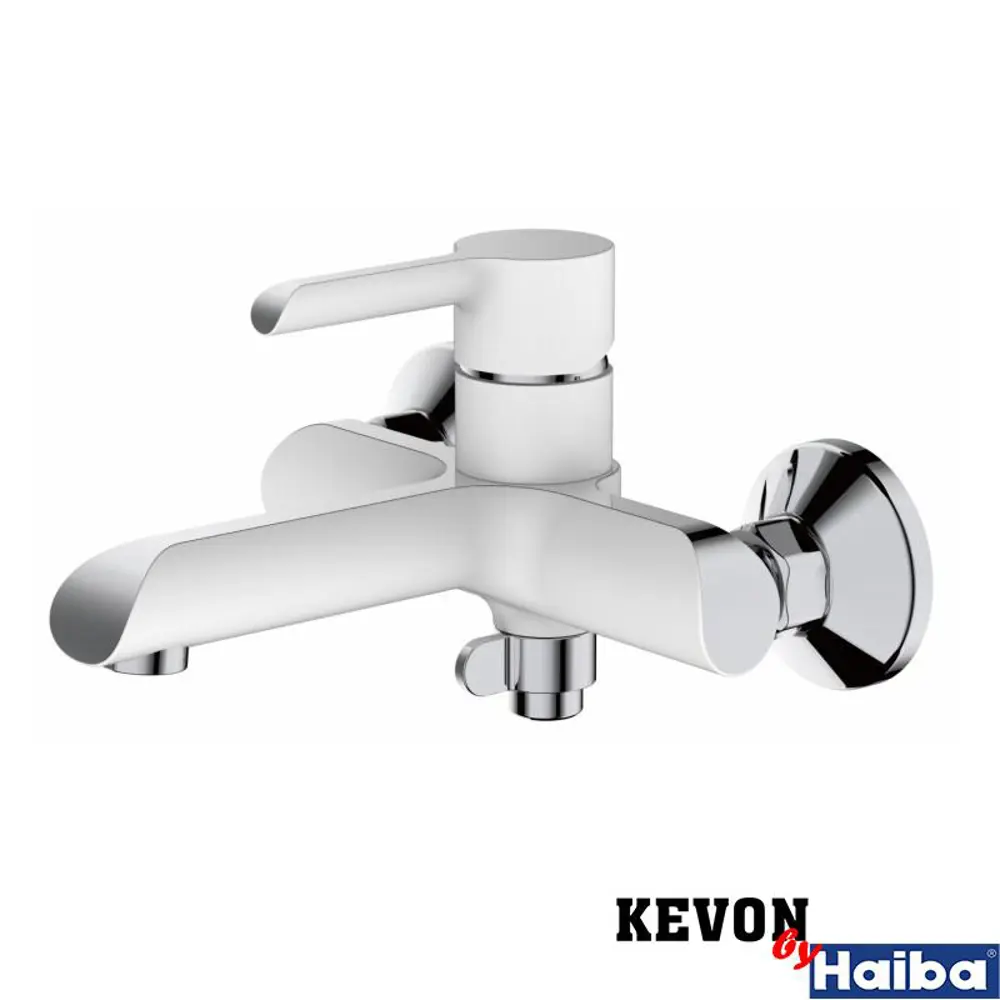 Фото Смеситель для ванны KEVON KV82920-8 цвет белый Фото Смеситель для ванны KEVON KV82920-8 цвет белый