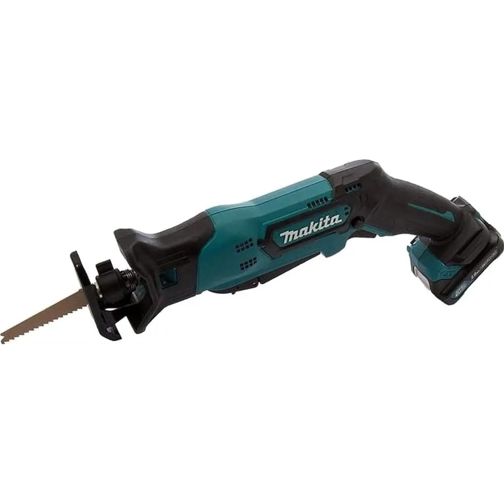 Фото Пила сабельная аккумуляторная Makita JR103DWAE 12 В Li-Ion 2x2 Ач Фото Пила сабельная аккумуляторная Makita JR103DWAE 12 В Li-Ion 2x2 Ач