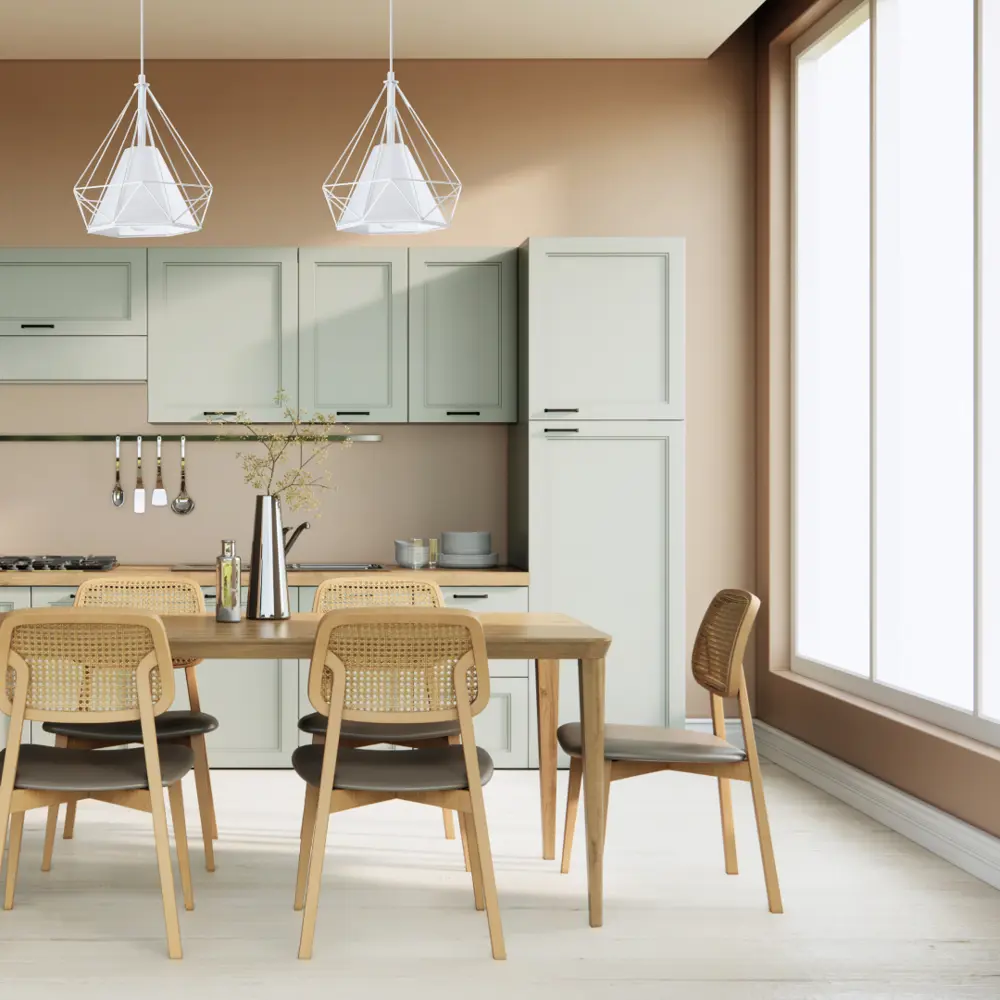 Фото 3 Светильник подвесной MODERLI Lia 1 лампа 6 м² цвет белый Фото 3 Светильник подвесной MODERLI Lia 1 лампа 6 м² цвет белый