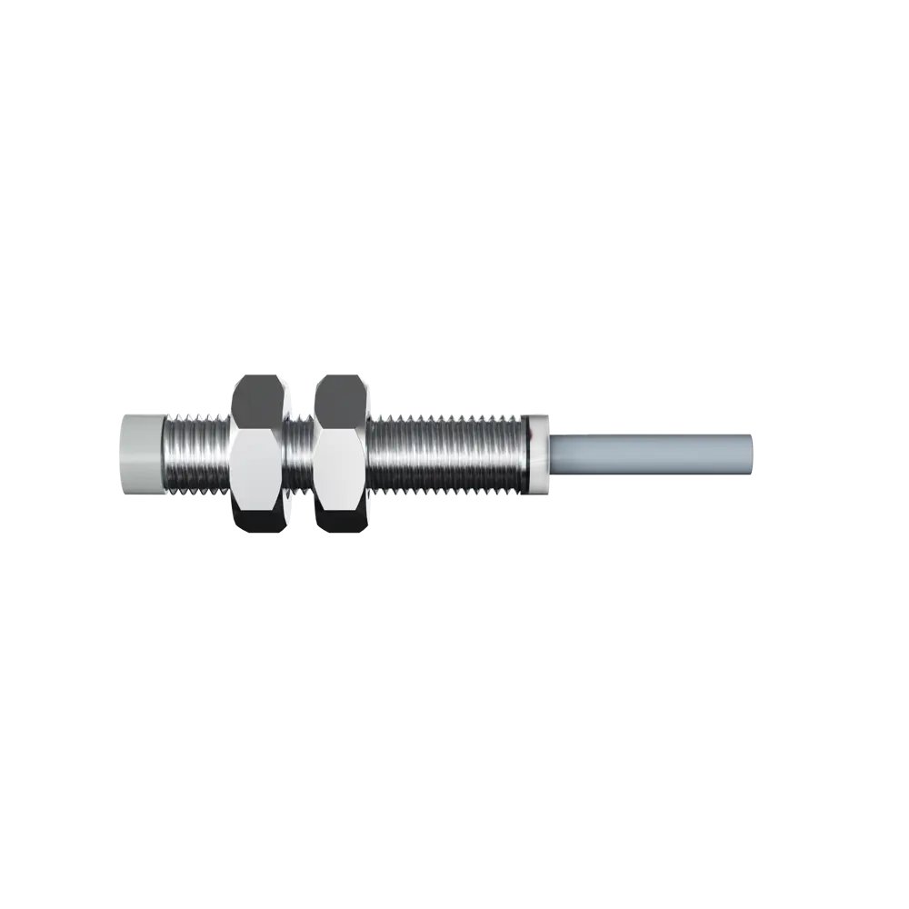 Фото Индуктивный датчик Prompower KT208-D04NA-D345-LY нержавеющая сталь незаподлицо М8 4 мм NPN-НО кабель 2 м Фото Индуктивный датчик Prompower KT208-D04NA-D345-LY нержавеющая сталь незаподлицо М8 4 мм NPN-НО кабель 2 м