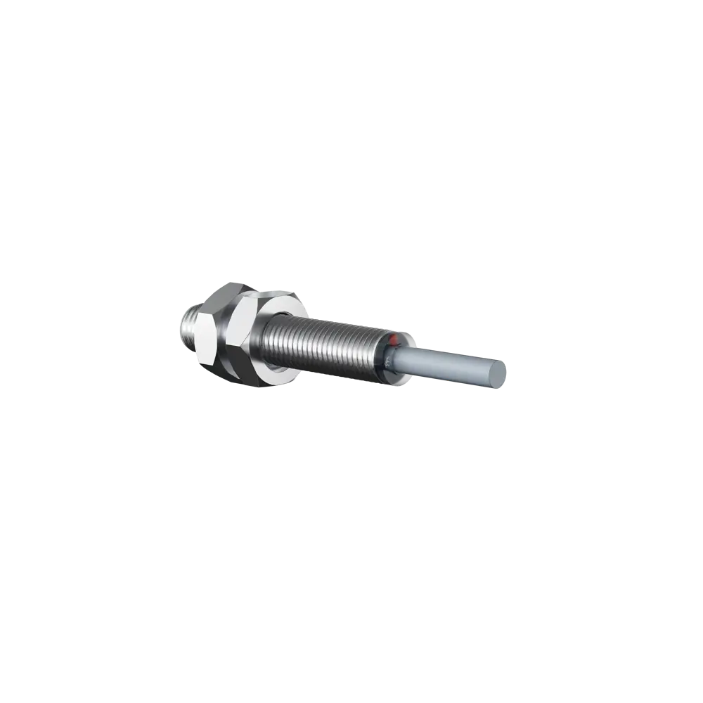 Фото Индуктивный датчик Prompower KJ208-D02NA-D345-LY нержавеющая сталь заподлицо М8 2 мм NPN-НО кабель 2 м Фото Индуктивный датчик Prompower KJ208-D02NA-D345-LY нержавеющая сталь заподлицо М8 2 мм NPN-НО кабель 2 м