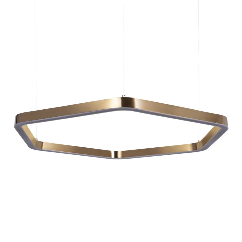 Фото 3 Светильник подвесной светодиодный Loft It Titanium 10243l gold 13.43 м² теплый белый (желтый) свет цвет золото Фото 3 Светильник подвесной светодиодный Loft It Titanium 10243l gold 13.43 м² теплый белый (желтый) свет цвет золото