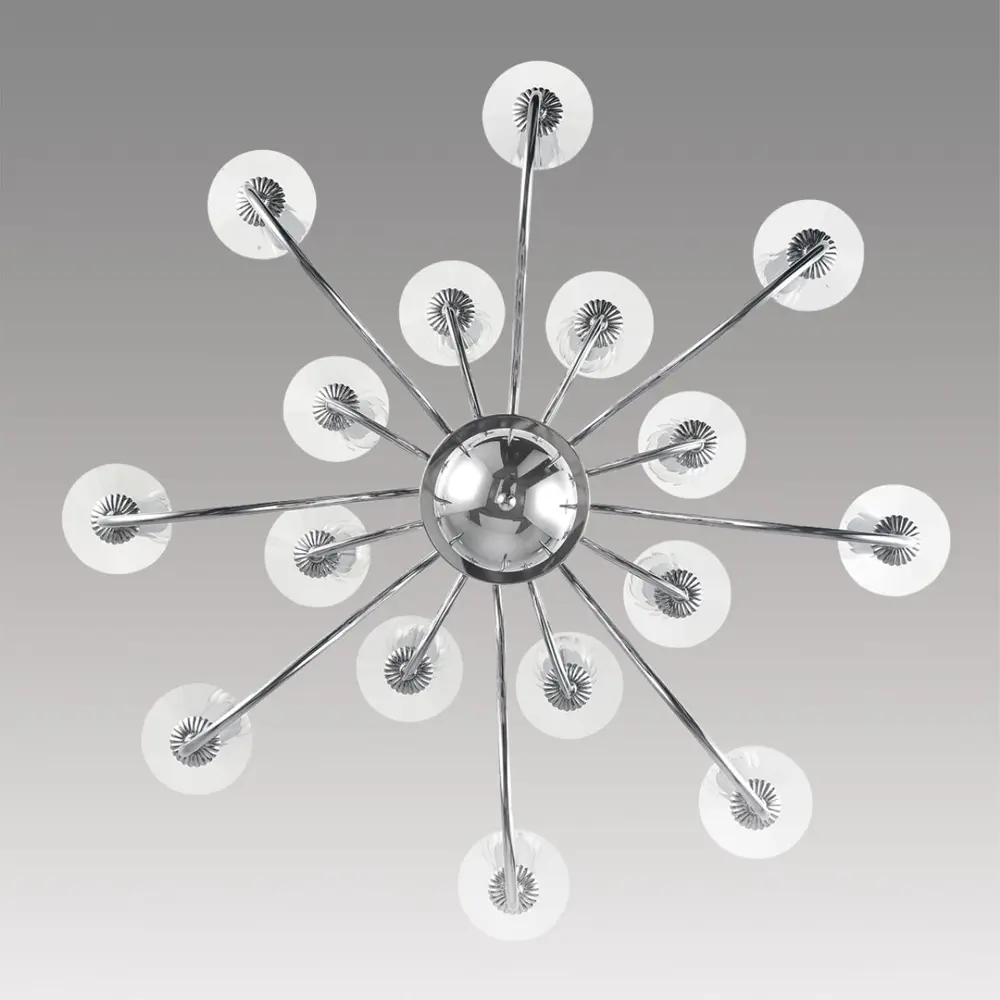 Фото 5 Люстра подвесная Lumion Incanto 8034-16 16 лампа 32 м² цвет хром Фото 5 Люстра подвесная Lumion Incanto 8034-16 16 лампа 32 м² цвет хром