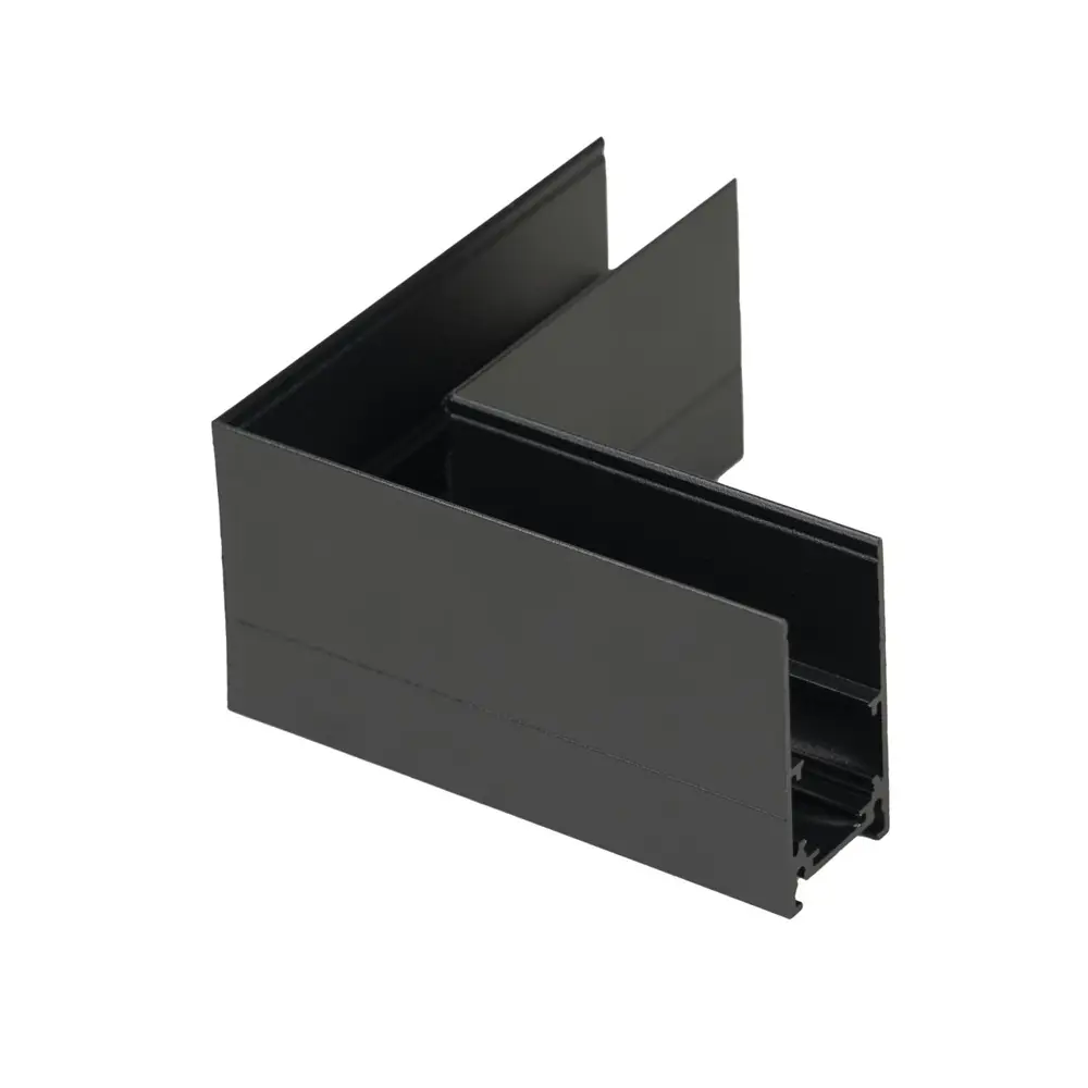 Фото 3 Коннектор Loft it Gac005s угловой жесткий для соединения трековых шинопроводов магнитный цвет черный Фото 3 Коннектор Loft it Gac005s угловой жесткий для соединения трековых шинопроводов магнитный цвет черный