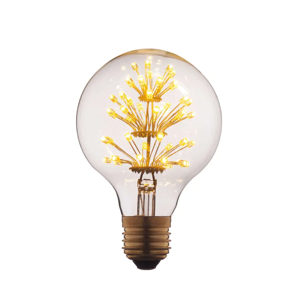 Фото Лампочка накаливания Loft it Edison Bulb G8047LED E27 3Вт Фото Лампочка накаливания Loft it Edison Bulb G8047LED E27 3Вт