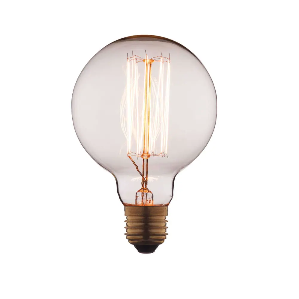 Фото Лампочка накаливания Loft it Edison Bulb G9560 E27 60Вт Фото Лампочка накаливания Loft it Edison Bulb G9560 E27 60Вт