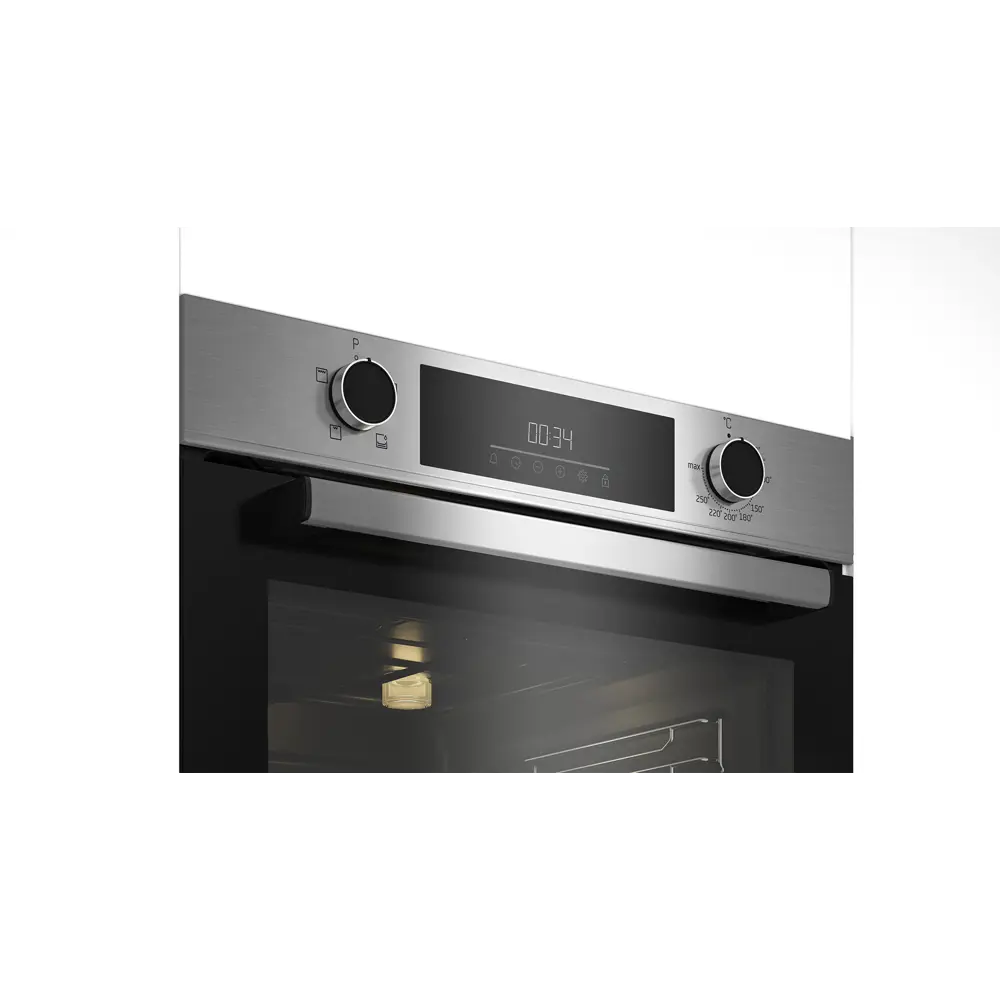 Фото 3 Встраиваемый духовой шкаф Beko Bbic12300Xd 59.40x59.50x56.70 см цвет нержавеющая сталь Фото 3 Встраиваемый духовой шкаф Beko Bbic12300Xd 59.40x59.50x56.70 см цвет нержавеющая сталь
