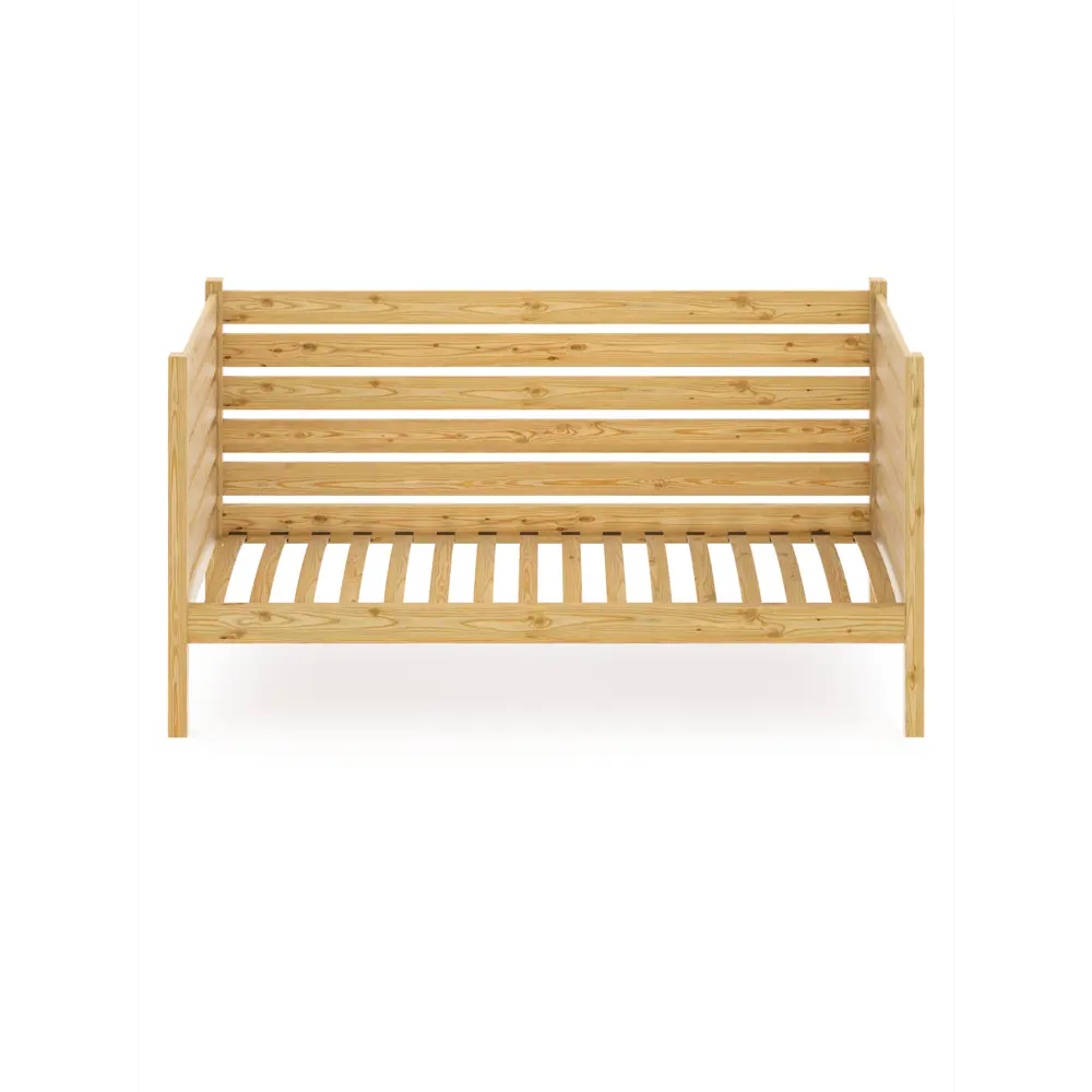 Фото Тахта Solarius ортопедическое основание высокие бортики 100x101x170 см сосна без покрытия цвет бежевый Фото Тахта Solarius ортопедическое основание высокие бортики 100x101x170 см сосна без покрытия цвет бежевый