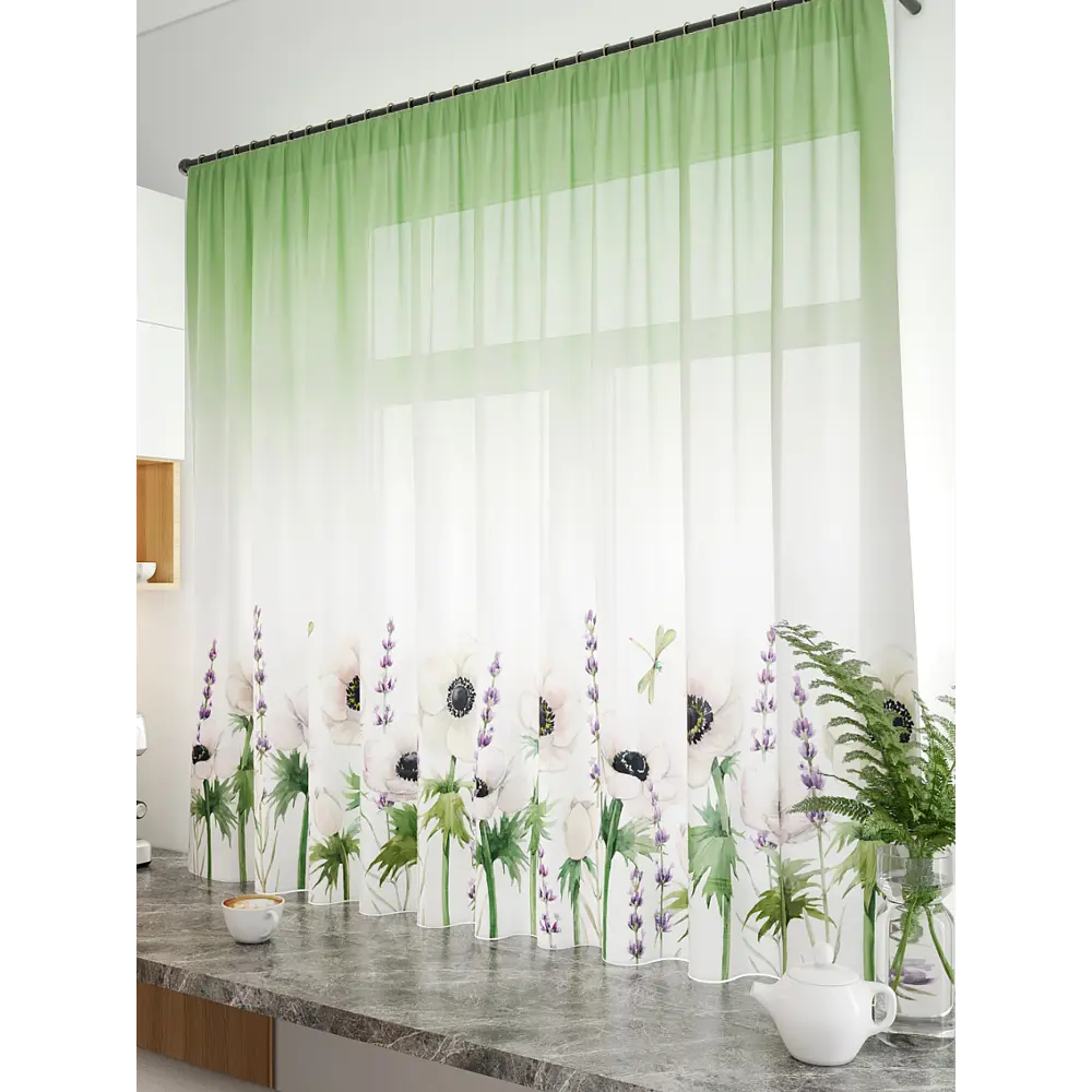 Фото Тюль Helga Базовая коллекция HH533335 на шторной ленте 150x300 см цвет белый Фото Тюль Helga Базовая коллекция HH533335 на шторной ленте 150x300 см цвет белый