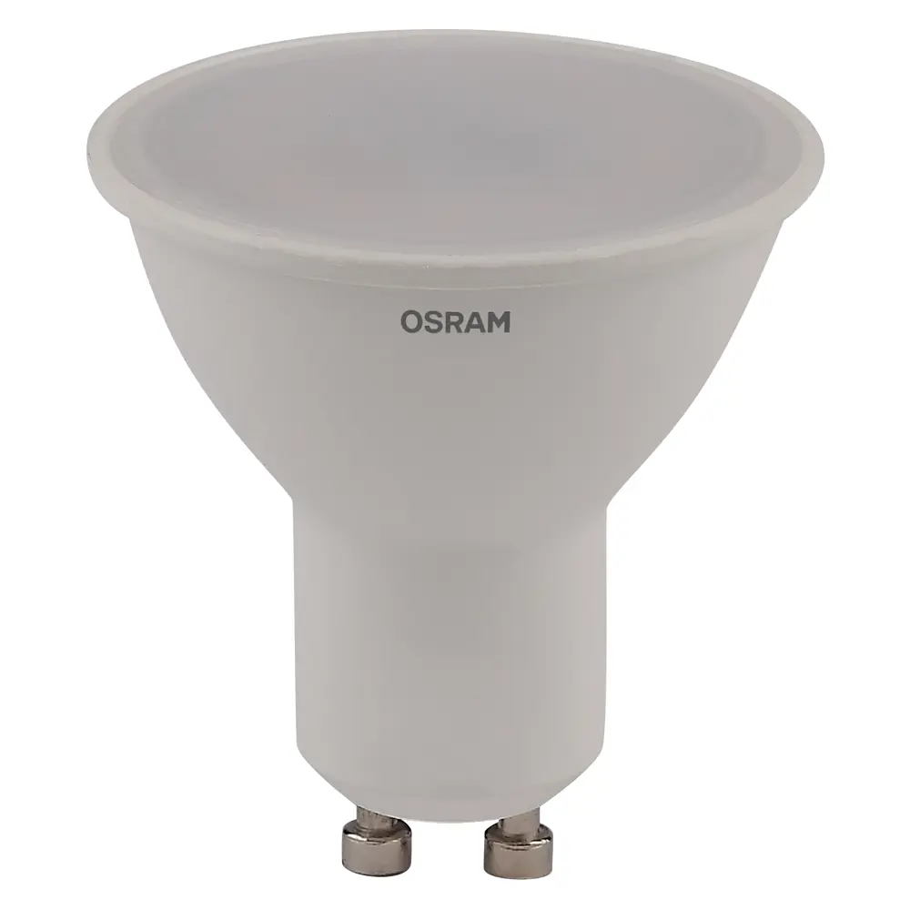 Фото Лампа светодиодная Osram GU10 7 Вт/865 холодный белый свет Фото Лампа светодиодная Osram GU10 7 Вт/865 холодный белый свет