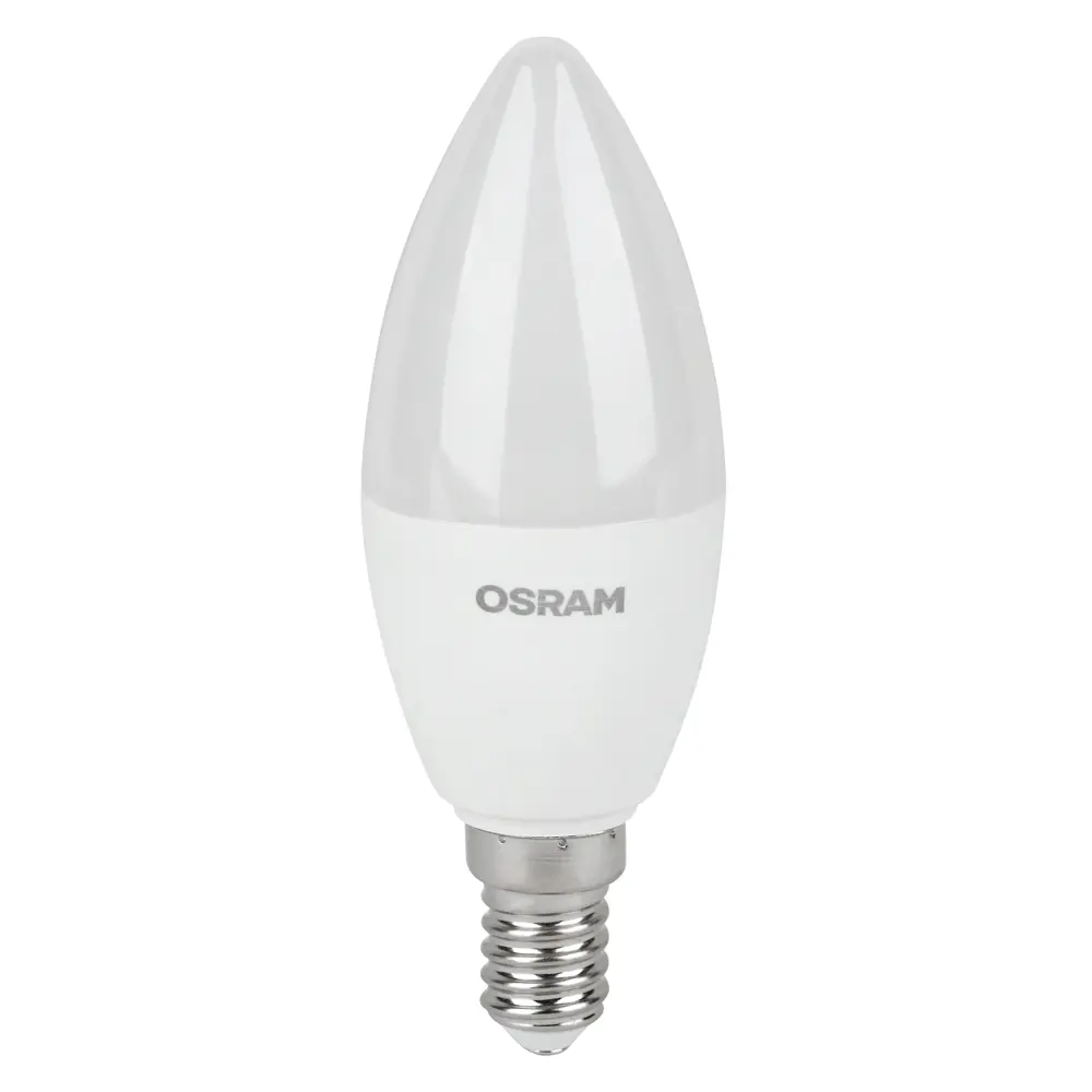 Фото Лампа светодиодная Osram E14 9 Вт/865 холодный белый свет Фото Лампа светодиодная Osram E14 9 Вт/865 холодный белый свет