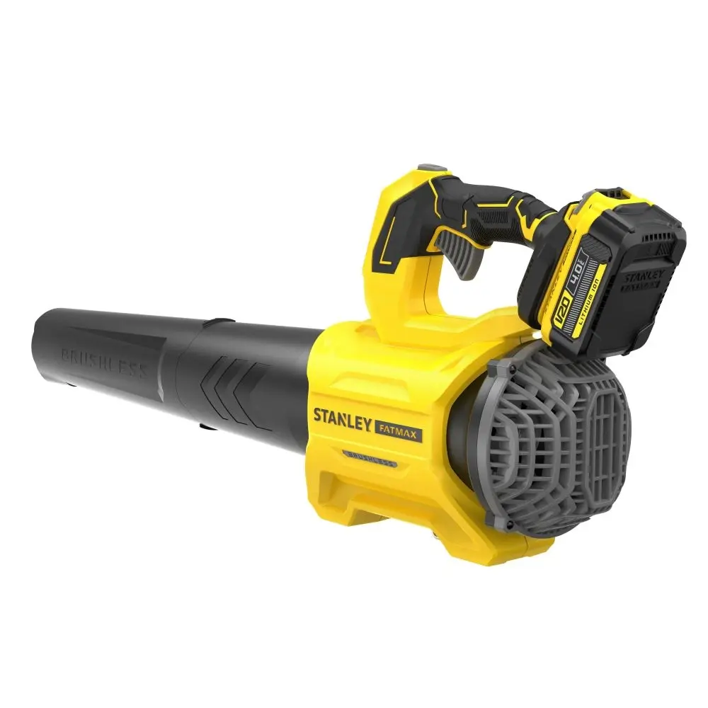 Фото 3 Воздуходувка садовая аккумуляторная Stanley SFMCBL730M1-QW 18 В, АКБ и ЗУ в комплекте Фото 3 Воздуходувка садовая аккумуляторная Stanley SFMCBL730M1-QW 18 В, АКБ и ЗУ в комплекте