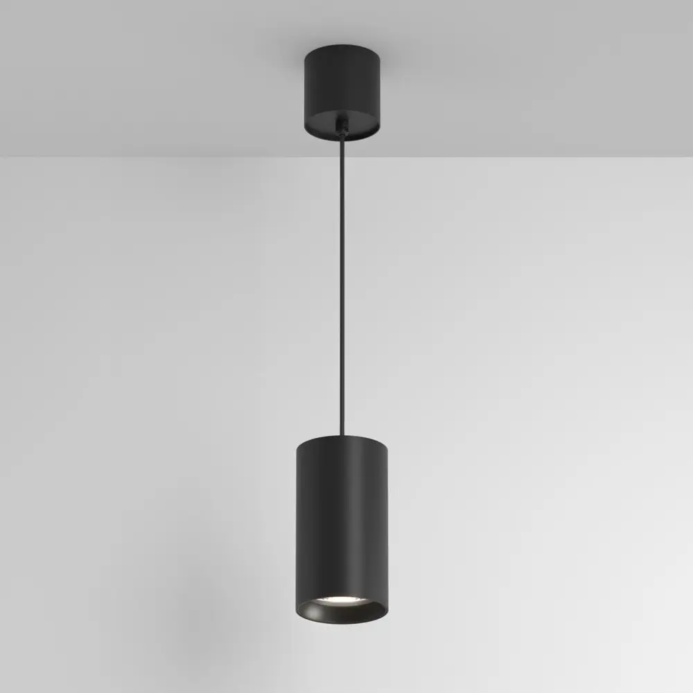 Фото 2 Светильник подвесной светодиодный Technical Vol P100pl-20w4k-b 5 м² нейтральный белый свет цвет черный Фото 2 Светильник подвесной светодиодный Technical Vol P100pl-20w4k-b 5 м² нейтральный белый свет цвет черный