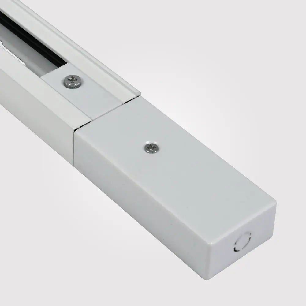 Фото 4 Коннектор питания Hesby lighting Hsbl_0028 для трекового шинопровода однофазный цвет белый Фото 4 Коннектор питания Hesby lighting Hsbl_0028 для трекового шинопровода однофазный цвет белый
