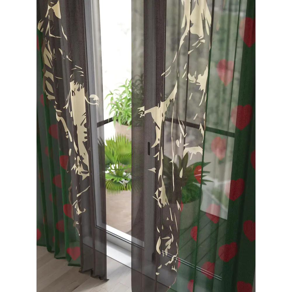 Фото Тюль Comfy Way Алоуна - 07 CW580007-240 150x240 см на шторной ленте цвет серый 2 шт Фото Тюль Comfy Way Алоуна - 07 CW580007-240 150x240 см на шторной ленте цвет серый 2 шт
