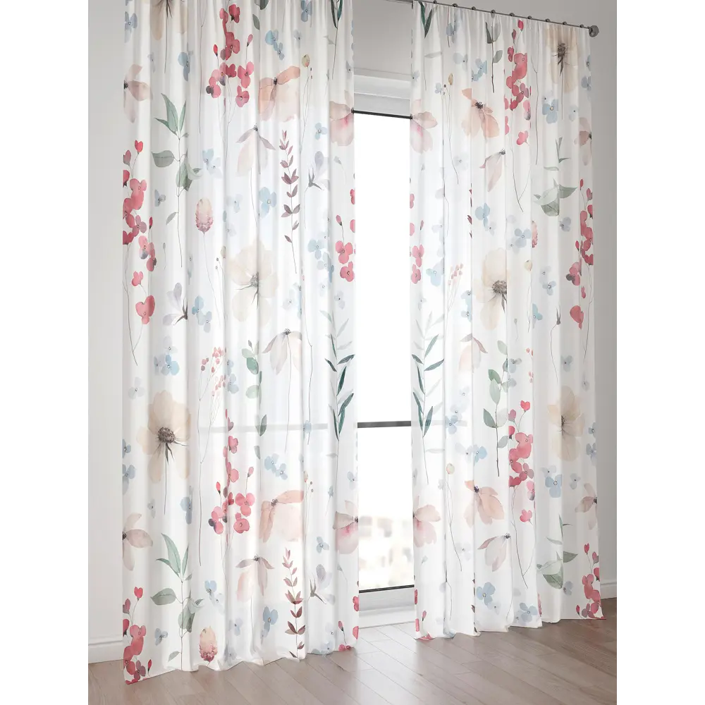Фото 4 Тюль Comfy Way Алоуна - 21 CW580021-240 150x240 см на шторной ленте цвет зеленый 2 шт Фото 4 Тюль Comfy Way Алоуна - 21 CW580021-240 150x240 см на шторной ленте цвет зеленый 2 шт