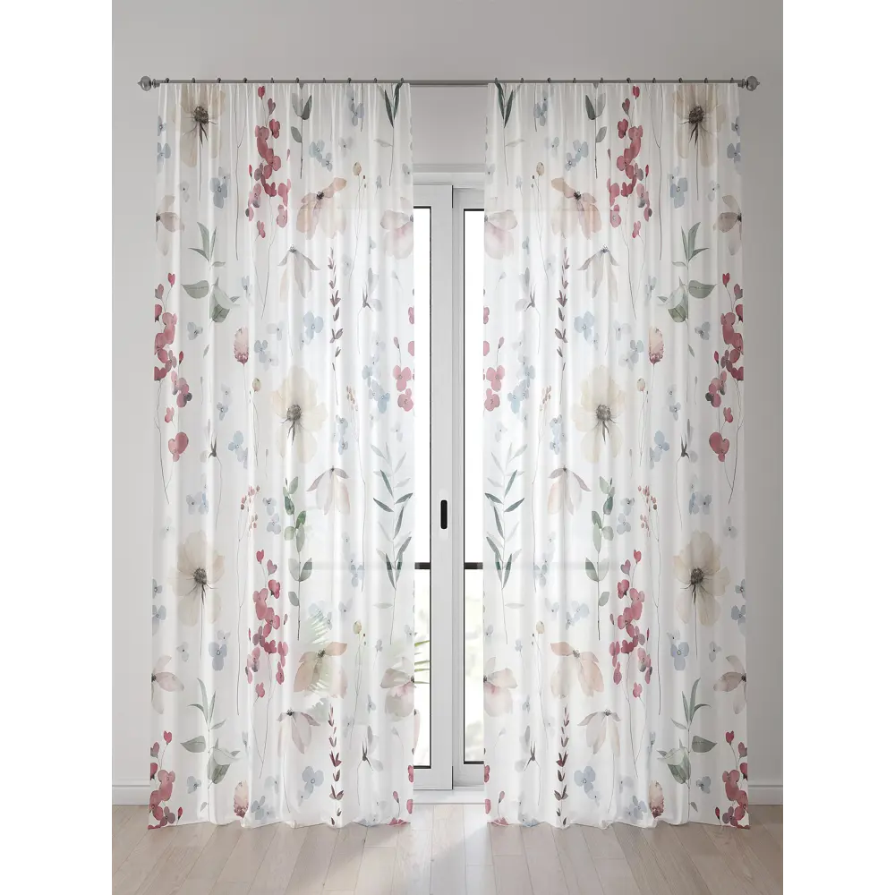Фото 2 Тюль Comfy Way Алоуна - 21 CW580021-240 150x240 см на шторной ленте цвет зеленый 2 шт Фото 2 Тюль Comfy Way Алоуна - 21 CW580021-240 150x240 см на шторной ленте цвет зеленый 2 шт