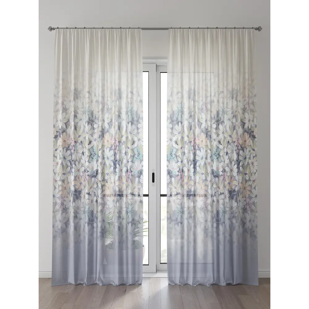 Фото 2 Тюль Comfy Way Алоуна - 25 CW580025-240 150x240 см на шторной ленте цвет серый 2 шт Фото 2 Тюль Comfy Way Алоуна - 25 CW580025-240 150x240 см на шторной ленте цвет серый 2 шт