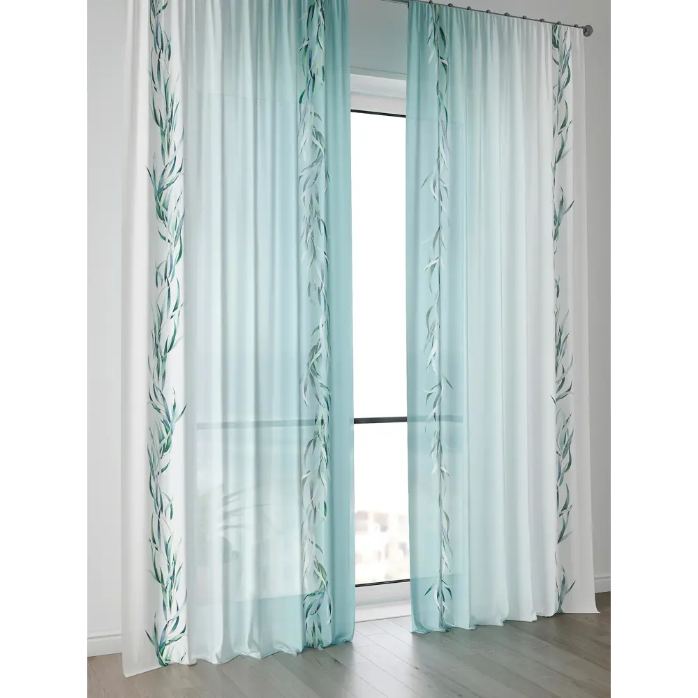 Фото 4 Тюль Comfy Way Алоуна - 85 CW580085-240 150x240 см на шторной ленте цвет белый 2 шт Фото 4 Тюль Comfy Way Алоуна - 85 CW580085-240 150x240 см на шторной ленте цвет белый 2 шт