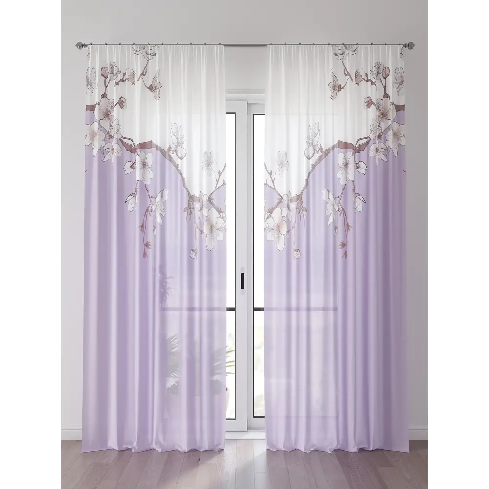 Фото 2 Тюль Comfy Way Алоуна - 105 CW580105-240 150x240 см на шторной ленте цвет бежевый 2 шт Фото 2 Тюль Comfy Way Алоуна - 105 CW580105-240 150x240 см на шторной ленте цвет бежевый 2 шт