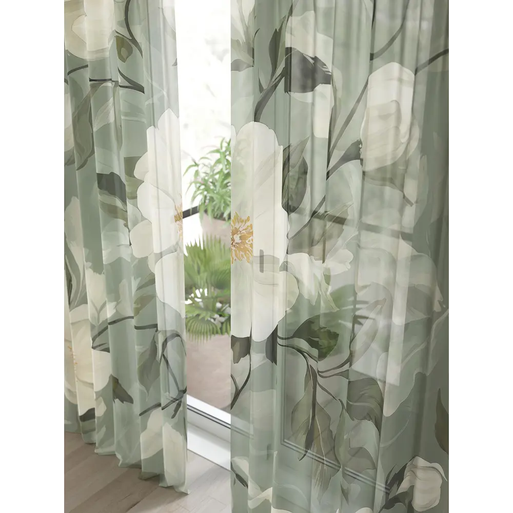 Фото 2 Тюль Comfy Way Алоуна - 115 CW580115-240 150x240 см на шторной ленте цвет бежевый 2 шт Фото 2 Тюль Comfy Way Алоуна - 115 CW580115-240 150x240 см на шторной ленте цвет бежевый 2 шт