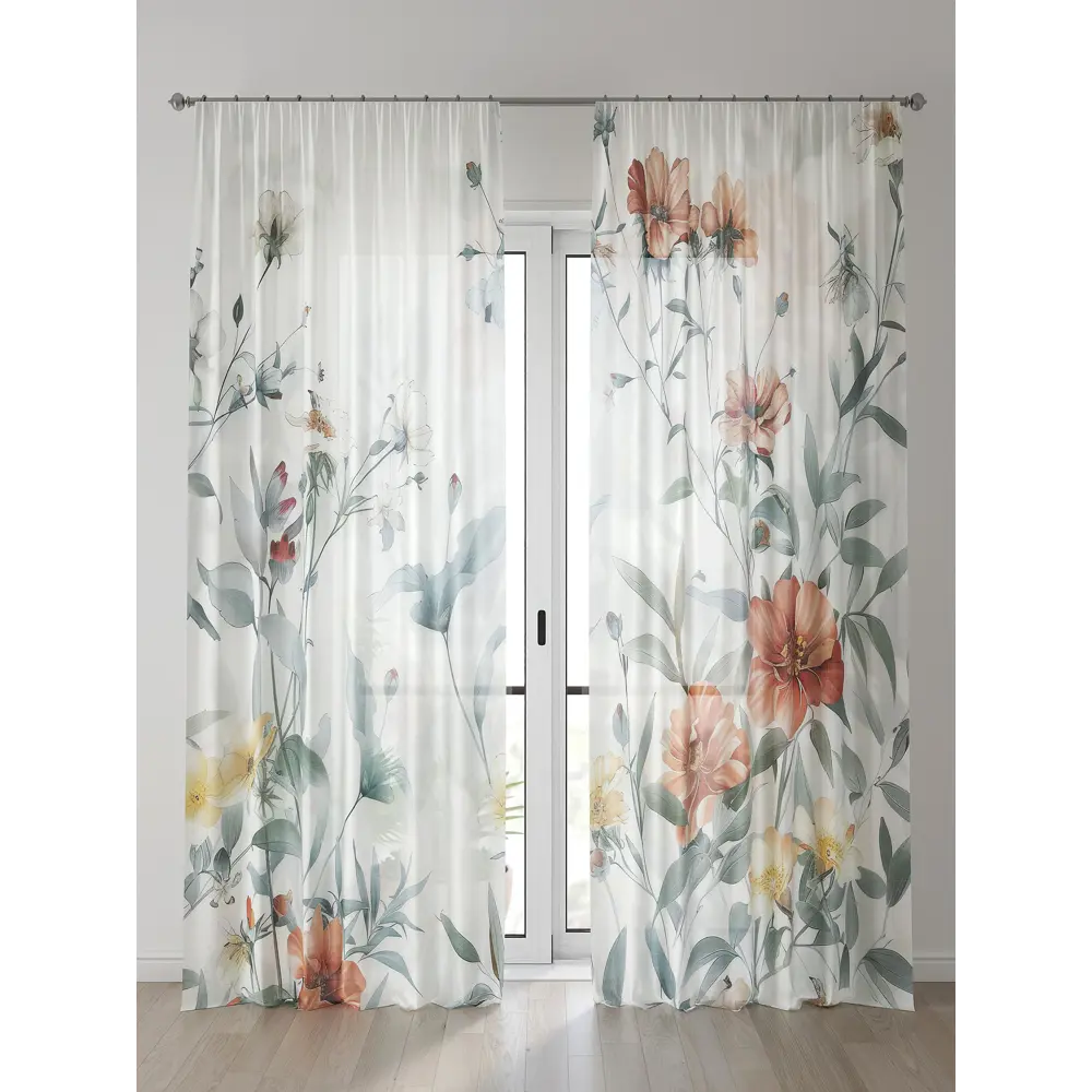 Фото 2 Тюль Comfy Way Алоуна - 192 CW580192-240 150x240 см на шторной ленте цвет белый 2 шт Фото 2 Тюль Comfy Way Алоуна - 192 CW580192-240 150x240 см на шторной ленте цвет белый 2 шт