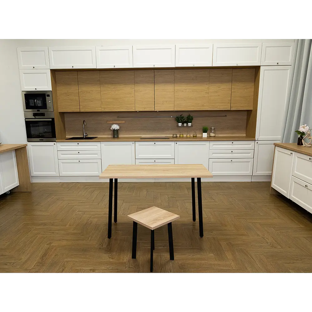 Фото 2 Кухонный стол Diko Loft Delight Dining 60х60х75 см цвет дуб сонома