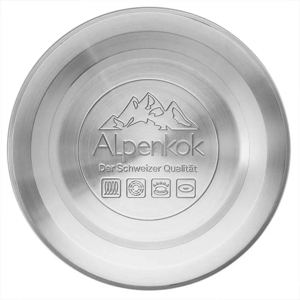 Фото 3 Чайник Alpenkok Р1-00019088 со свистком 2.7 л нержавеющая сталь цвет разноцветный