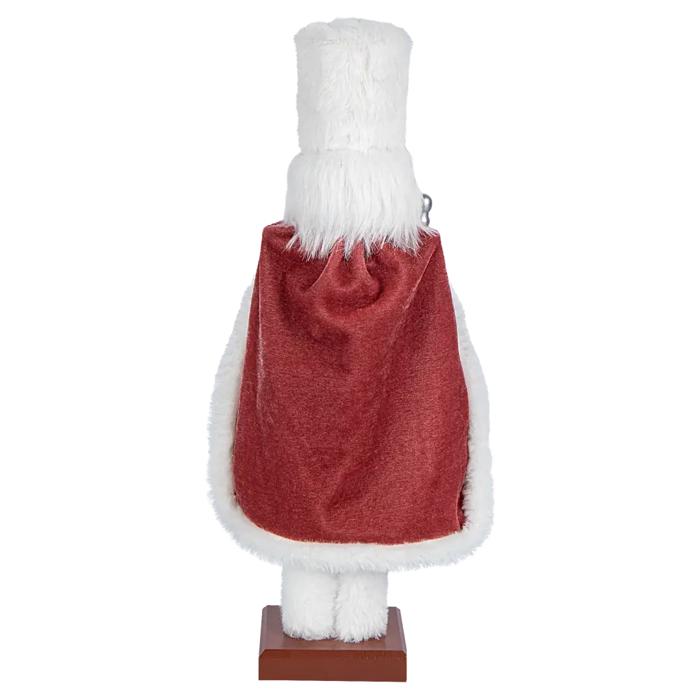 Фото 5 Декоративная фигура Щелкунчик деревянный 37x10 см новогодний