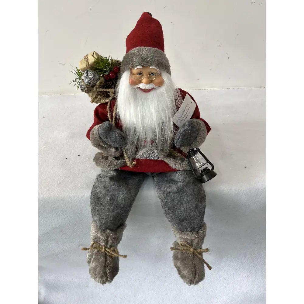 Фото 6 Фигура декоративная Санта в красном 45см новогодний Фото 6 Фигура декоративная Санта в красном 45см новогодний