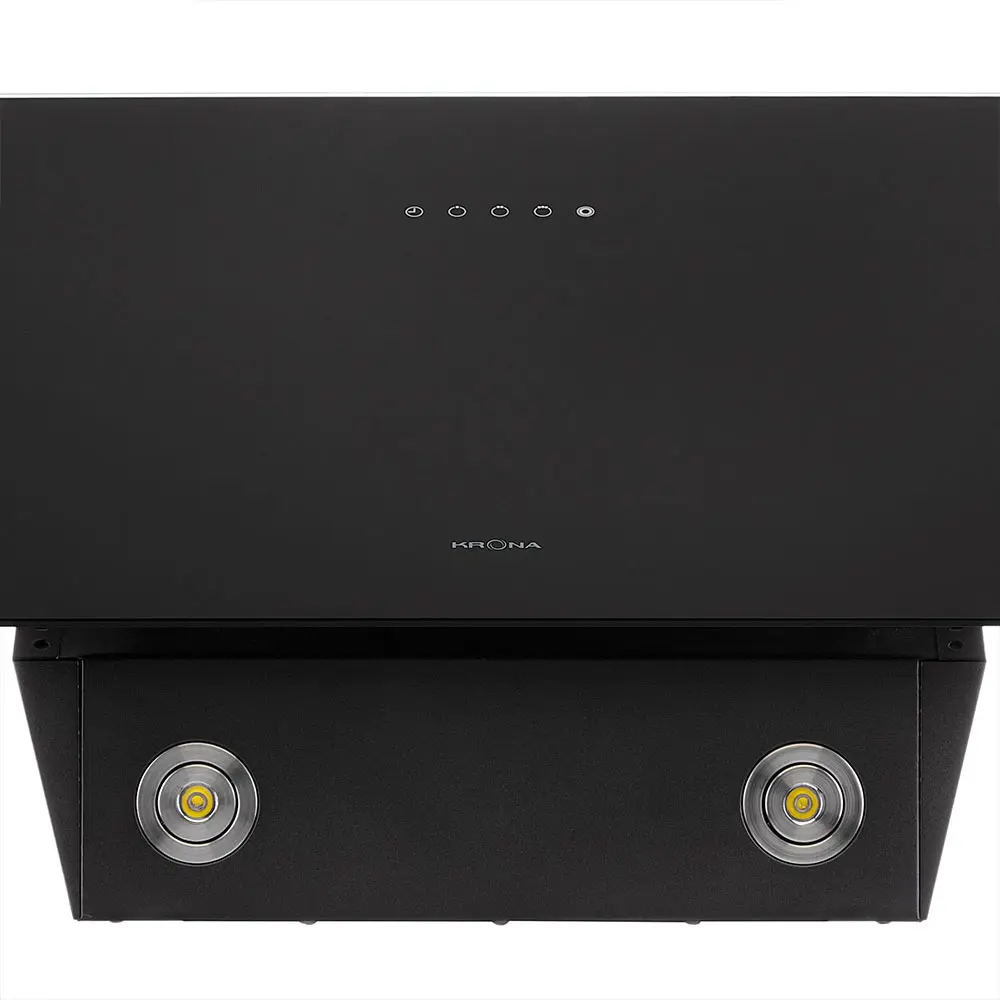 Фото 5 Вытяжка наклонная Krona Liora S 60 см цвет черный Фото 5 Вытяжка наклонная Krona Liora S 60 см цвет черный