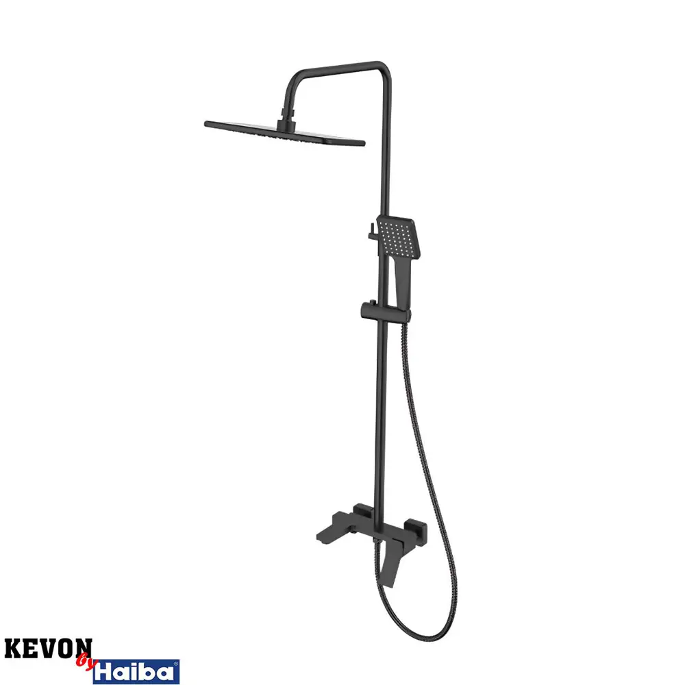 Фото 2 Душевая система KEVON KV15738-7 цвет черный