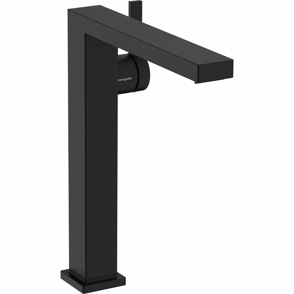 Фото 2 Смеситель для раковины Hansgrohe Tecturis 73070670 однорычажный высокий цвет черный Фото 2 Смеситель для раковины Hansgrohe Tecturis 73070670 однорычажный высокий цвет черный