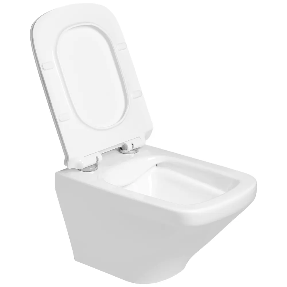 Фото 5 Унитаз подвесной Santiline MS-170693 безободковый с сиденьем микролифт Фото 5 Унитаз подвесной Santiline MS-170693 безободковый с сиденьем микролифт