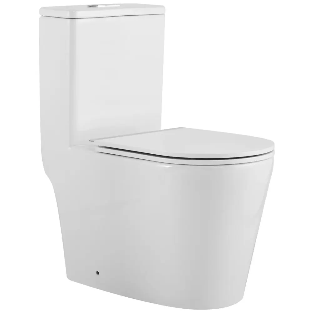 Фото 3 Унитаз-компакт SantiLine SL-5029 моноблок безободковый торнадо