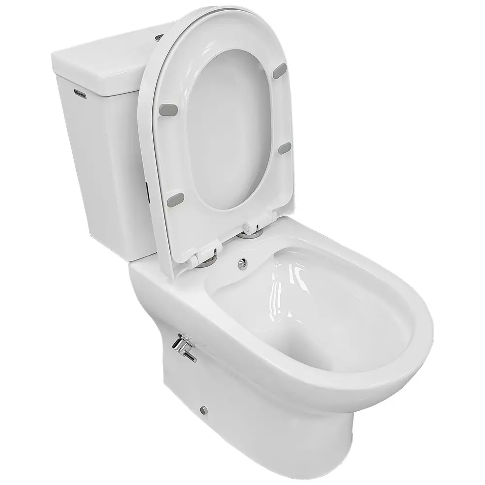 Фото 6 Унитаз-компакт Bloomix Voyage 1850SB/UF2 безободковый с функцией биде и смесителем Фото 6 Унитаз-компакт Bloomix Voyage 1850SB/UF2 безободковый с функцией биде и смесителем