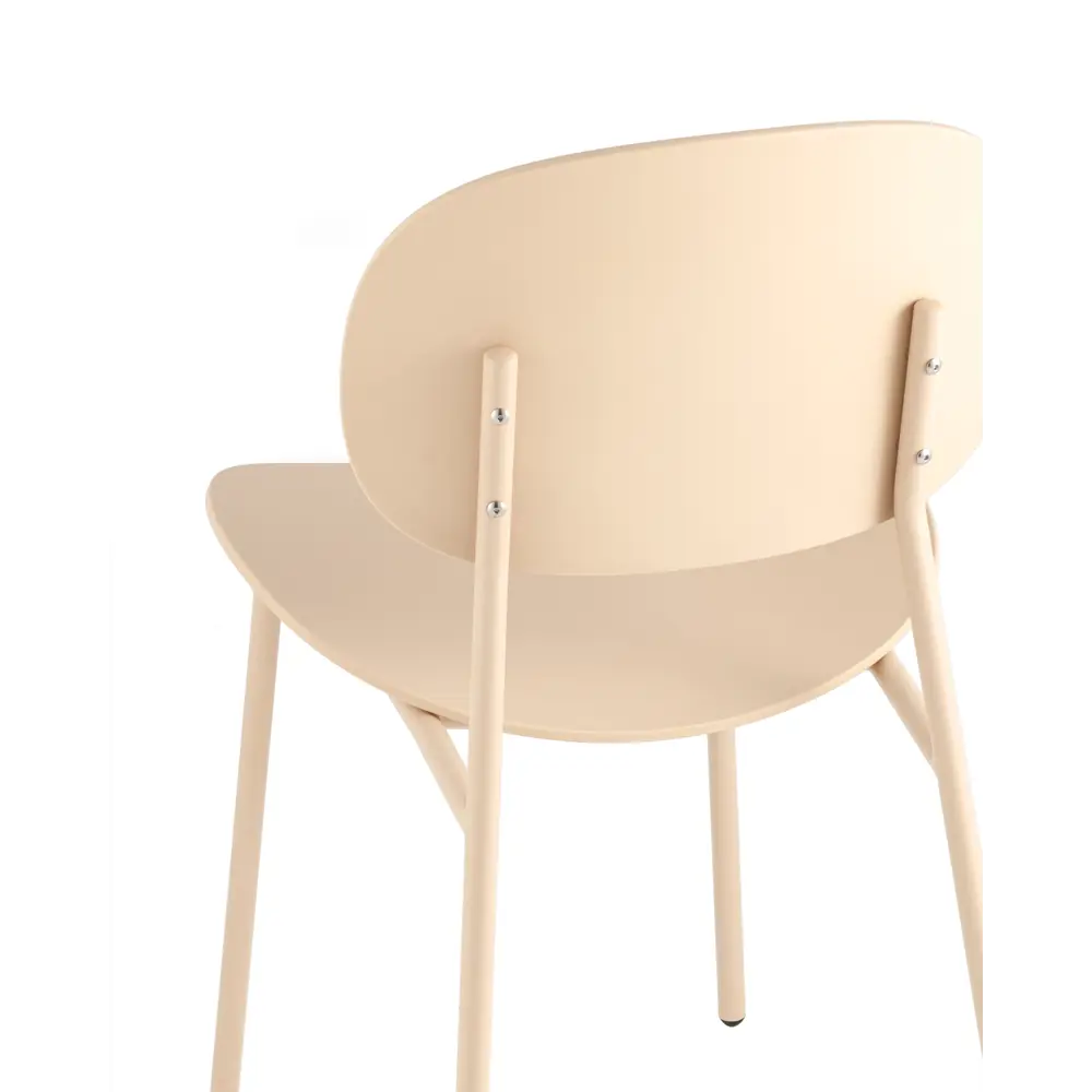 Фото 5 Кухонный стул Стул груп Edie 45x78x53 см пластик цвет желтый Фото 5 Кухонный стул Стул груп Edie 45x78x53 см пластик цвет желтый